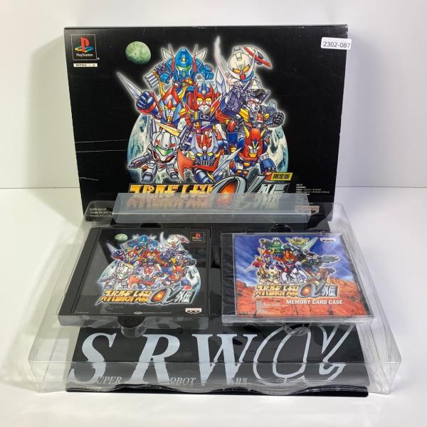 PlayStation - ＰＳ「スーパーロボット大戦α」限定版（新品・２０００年） PS「スーパーロボット大戦α」通常版＋限定版セット（新品