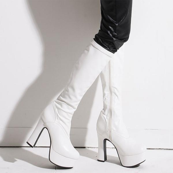 ロングブーツ 白 レディース ブーツ ロング 厚底 ハイヒール コスプレ 美脚 衣装 レディス ホワイト おしゃれ エトワール神戸 Buyee Buyee Japanese Proxy Service Buy From Japan Bot Online
