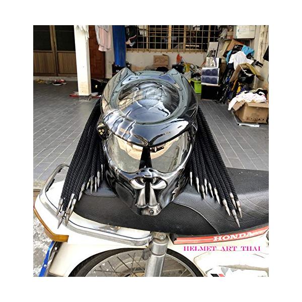 ヘルメットアートタイHAT 194プレデターヘルメット (2 XL=63~64 cm