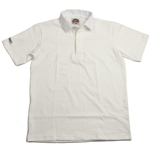 Barbarian バーバリアン BARBARIAN 半袖ラグビーシャツ ホワイト