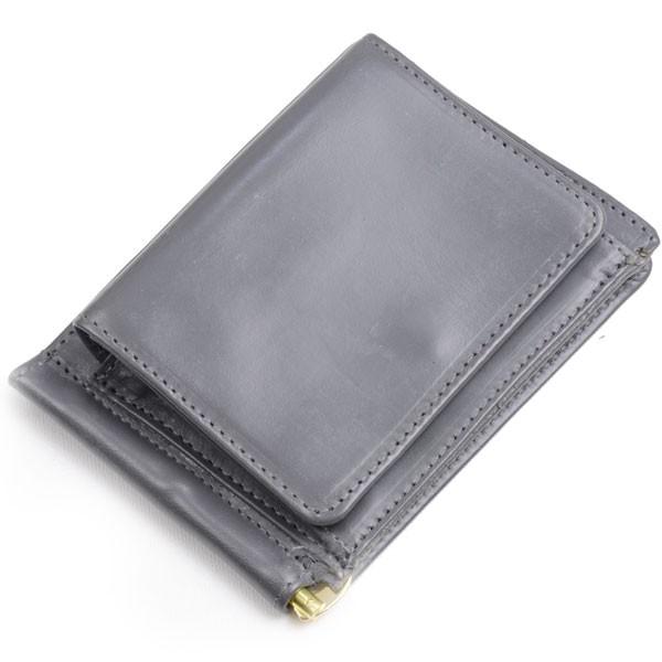 GLENROYAL グレンロイヤル 小銭入れ付きマネークリップ 03-6164 グレー  