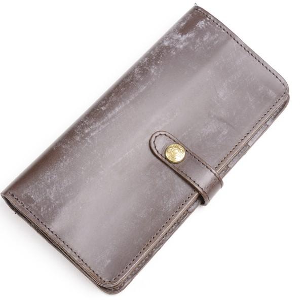 GLENROYAL グレンロイヤル スナップ釦モデル長財布 シガー 03-6178 