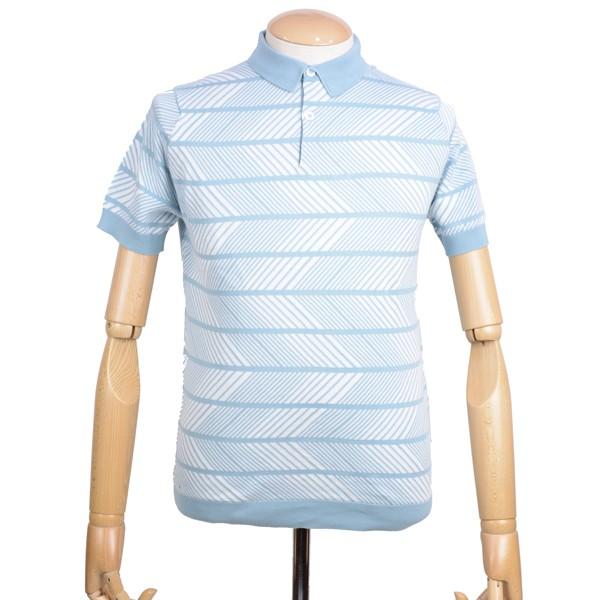 新品 JOHN SMEDLEY HERMANN JACQUARD コットン
