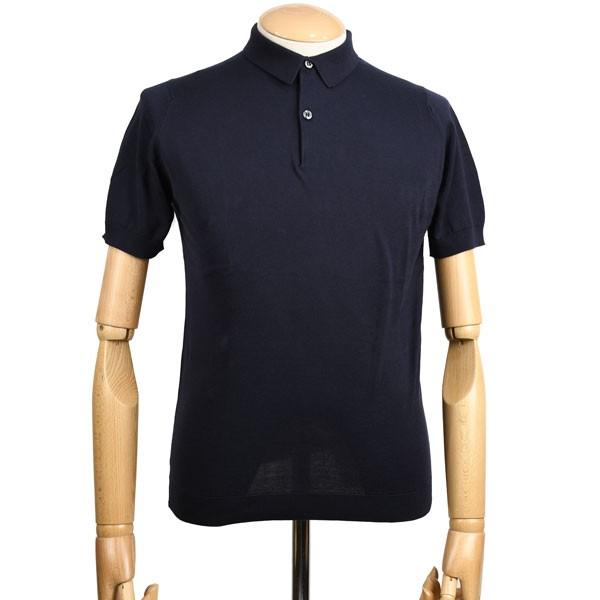 春夏 ジョンスメドレー メンズjohn Smedley 半袖ポロニットシャツ ロードス ネイビー シーアイランドコットンニット無地 日本向サイズモデル Smgh Rhodes 28 イートンプラス 通販 Yahoo ショッピング