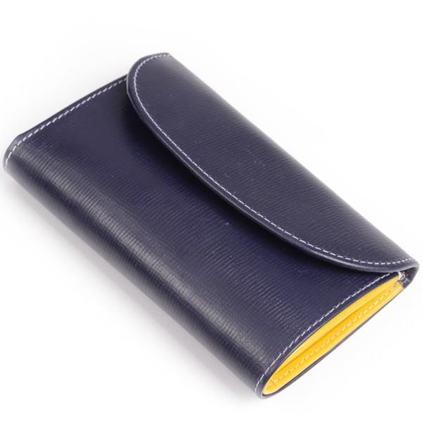 Whitehouse Cox 三つ折り財布 紺 S7660 Whitehouse Cox ホワイトハウスコックス WhitehouseCox S7660