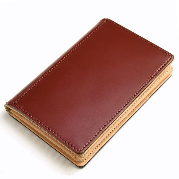 KEITH（キース） KIETH シェルコードバン ネームカードケース マチ有り