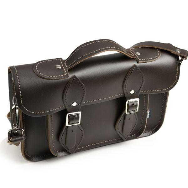 ザッチェルズ　ブラウン Zatchels - 極美品 ザッチェルズ ショルダーバッグ ビジネスバッグ