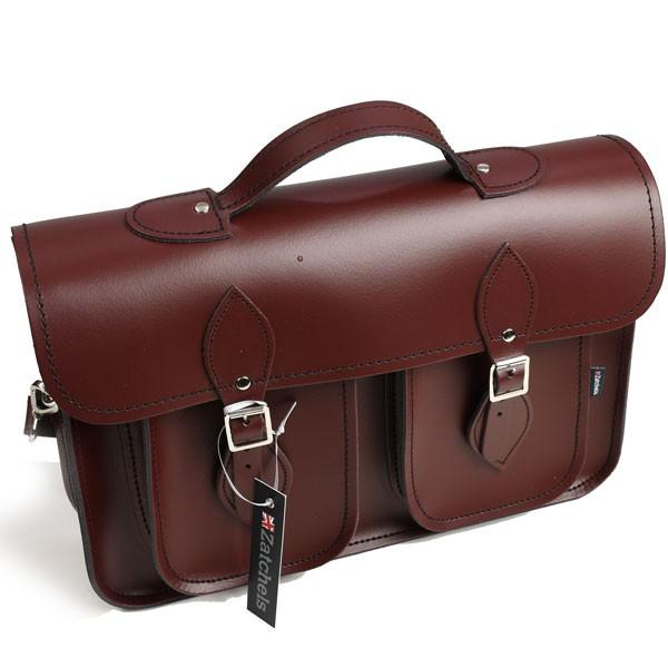 Zatchels ザッチェルズ ZATCHELS ツインポケットサッチェル Zatchels ザッチェルズ ZATCHELS ツインポケットサッチェル