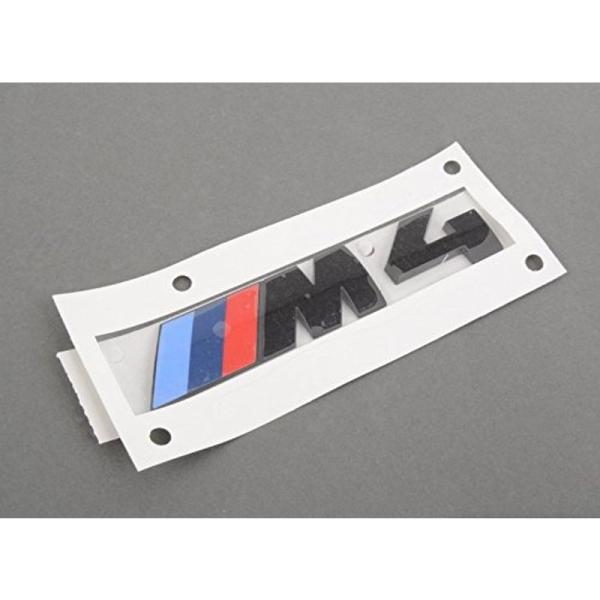 （正規輸入品）BMW純正 F82 F83 M4コンペティションパッケージモデル専用リアエンブレム