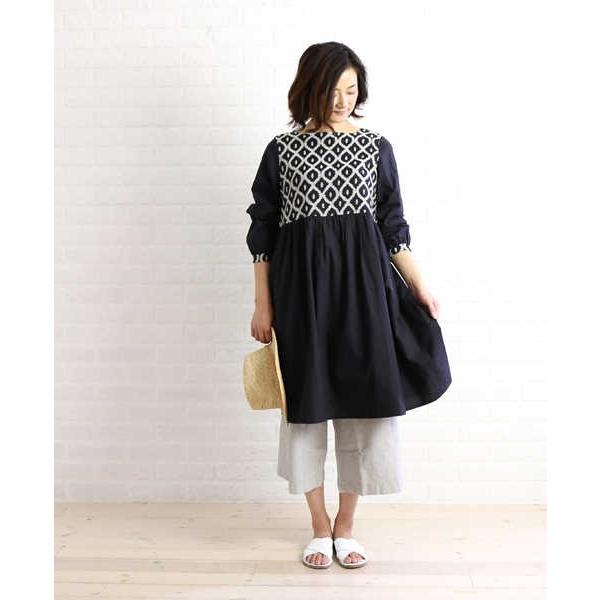 Bulle De Savon ビュルデサボン コットン 刺繍 ギャザー ワンピース 03 01op001 16 1 レディース Etre Par Bleu Comme Bleu 通販 Paypayモール