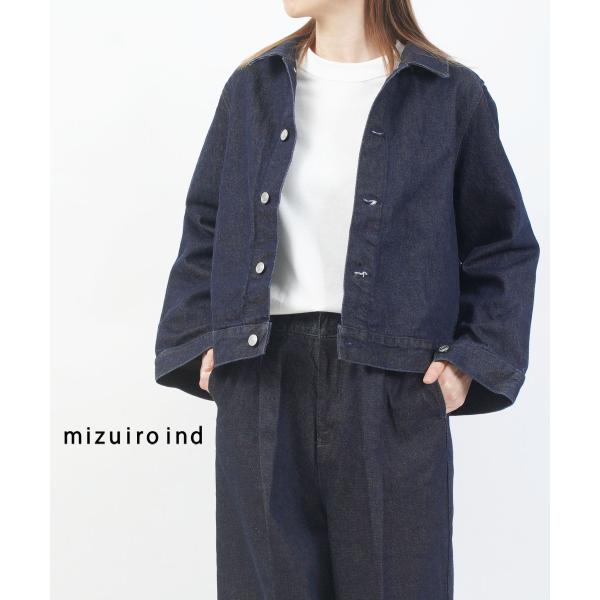 ミズイロインド コンパクトデニムジャケット mizuiro ind 2026春夏新作