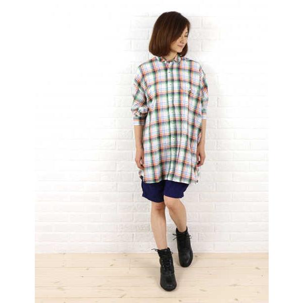 Iliann Loeb Individualized Shirts コットンリネン マドラスチェック ドルマン シャツワンピース 192 191 レディース Buyee Buyee Japanese Proxy Service Buy From Japan Bot Online