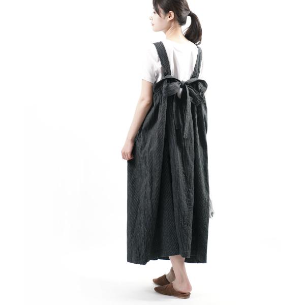 ザ シンゾーン ロングワンピース APRON DRESS エプロンドレス ザ シンゾーン ロングワンピース APRON DRESS エプロンドレス
