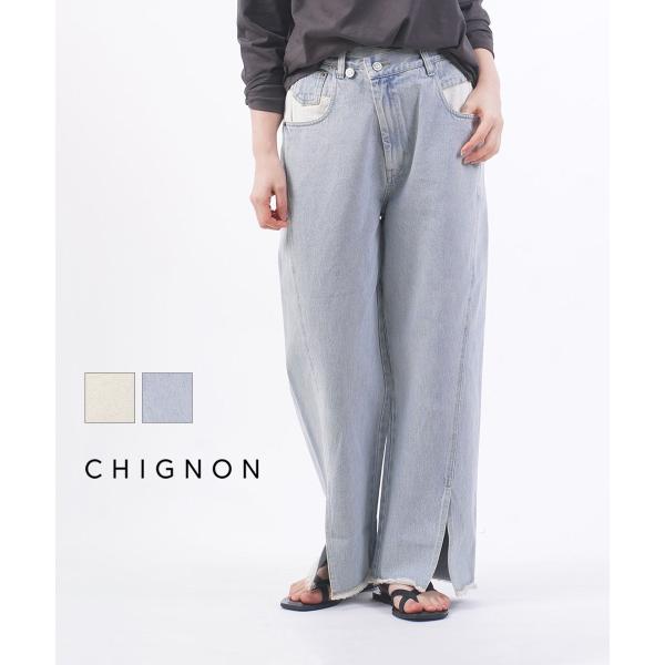 CHIGNON ラップアジャストデニム シニヨン ラップアジャストデニム CHIGNON レディース 国内正規