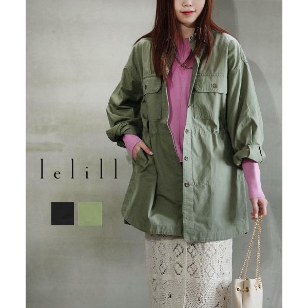 lelill モッズ仕様　ミリタリー　シャツ lelill｜モッズ仕様ミリタリーシャツ