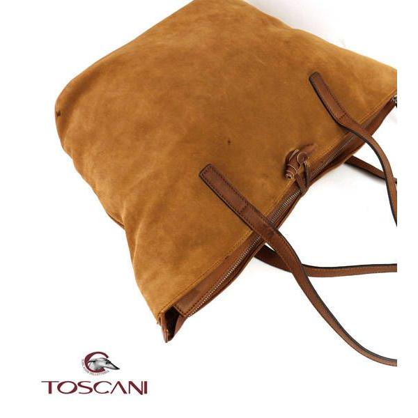 TOSCANI(トスカーニ)<br>スエード レザー トートバッグ ・-0241402 