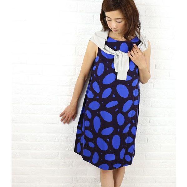 Marimekko マリメッコ コットン ポリウレタンノースリーブ Aラインワンピース Taysi Nolla Nenio Buyee Buyee 日本の通販商品 オークションの代理入札 代理購入