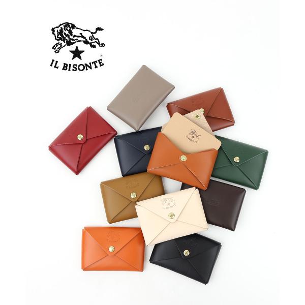 IL BISONTE（イルビゾンテ） カードケース 名刺入れ レディース メンズ