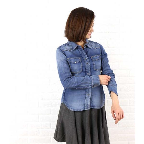 ヤヌーク Yanuk Denit ニットデニム デニムシャツ ウエスタンシャツ 国内正規品 17春夏新作 送料無料 Etre Par Bleu Comme Bleu 通販 Paypayモール