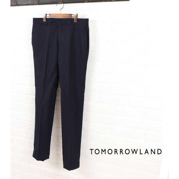 TOMORROWLAND（トゥモローランド） ウール シルク スラックス パンツ