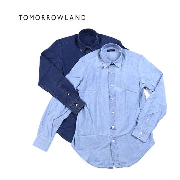 トゥモローランド シャツ Tomorrowland 63 01 74 国内正規品 17秋冬新作 メンズ Etre Par Bleu Comme Bleu 通販 Paypayモール