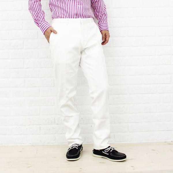 TOMORROW LAND(トゥモローランド)コットン ポリウレタン ストレート パンツ・63-04-41-04113-0171401【ボトムス】    レディース 女性 誕生日プレゼント ギフト 正規品 新品 TOMORROW LAND(トゥモローランド) コットン ポリウレタンストレート