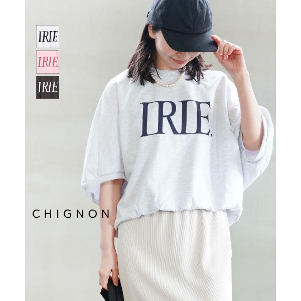 シニヨン IRIE プリントドルマンプルオーバー CHIGNON 2026春夏新作