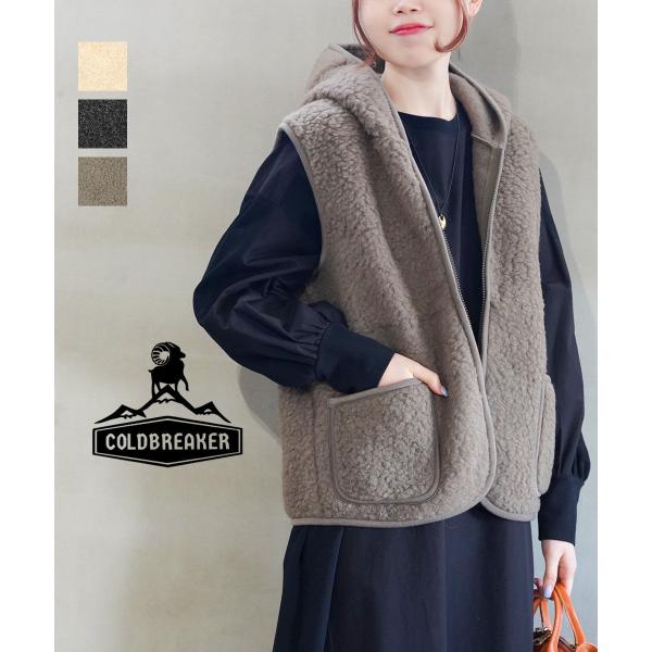 コールドブレイカー WOOL PILE COLD BREAKER 2025秋冬新作 レディース