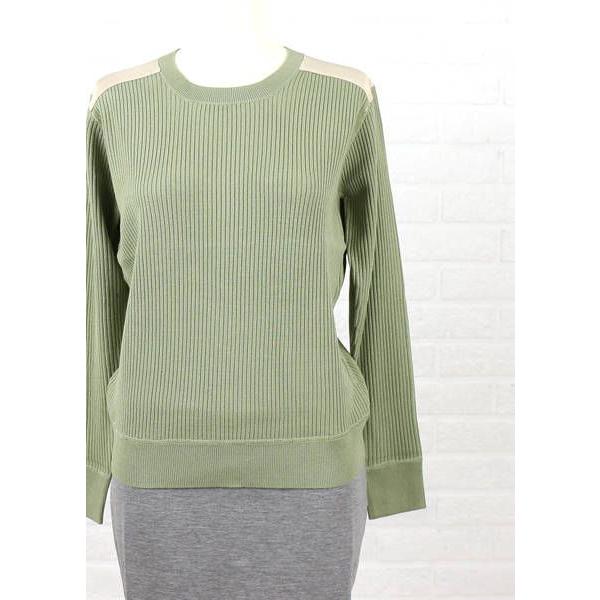 TRANNA(トラーナ) レーヨン ナイロン長袖 肩切替プルオーバーリブニット・98-7760・1221501    レディース 女性 誕生日プレゼント ギフト 正規品 新品 TRANNA TRANNA(トラーナ)レーヨン ナイロン 長袖 肩切替 プルオーバー