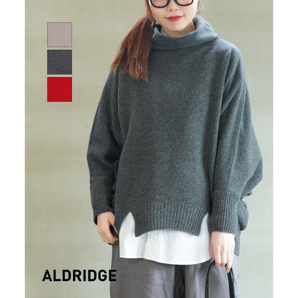 アルドリッジ ドルマンスリーブニットプルオーバー ALDRIDGE