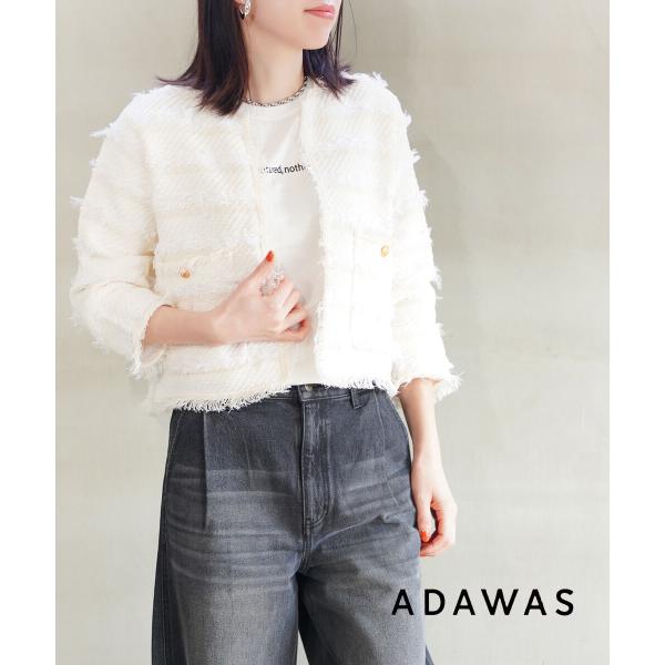 ライトツイードジャケット ライトツイードジャケット | DOUDOU(ドゥドゥ)レディース | PAL