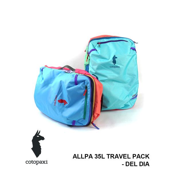 コトパクシ ALLPA 35L TRAVEL PACK - DEL DIA Cotopaxi ALLPA-35 国内正規品 2025秋冬新作 送料無料 コトパクシ ALLPA 35L TRAVEL PACK - DEL DIA Cotopaxi 2025秋冬新作