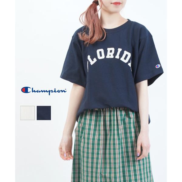 Champion（チャンピオン） リバースウィーブ半袖シャツ レディース