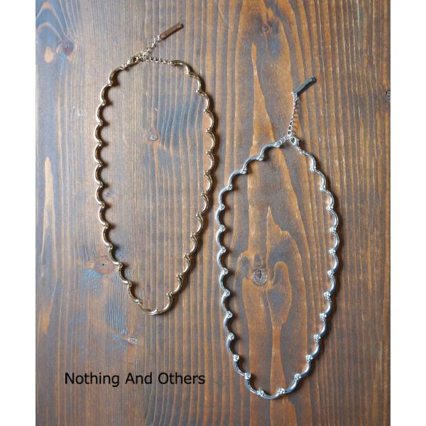 ナッシングアンドアザーズ ティアドロップスシェイプトネックレス Nothing And Others 2026春夏新作 レディース 国内正規品 メール便可能2 爆買