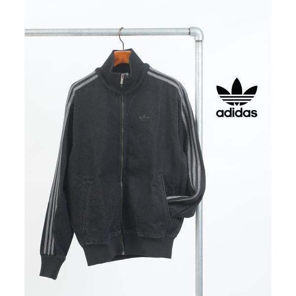 アディダス アディカラー デニム ファイヤーバード トラックトップ