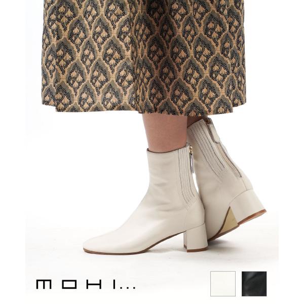 MOHI ショートブーツ37 MOHI】ショートブーツ 37