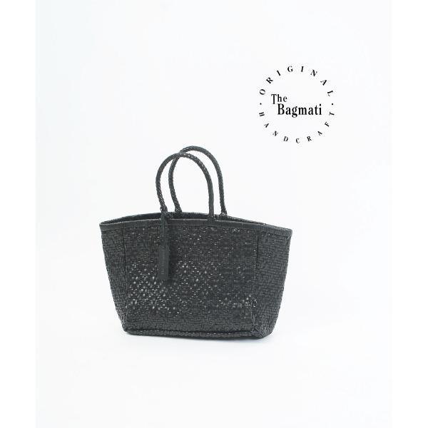 【THE BAGMATI】バグマティ レザーメッシュバッグ S 美品 ザ バグマティ レザーメッシュバッグ The Bagmati レディース 国内正規