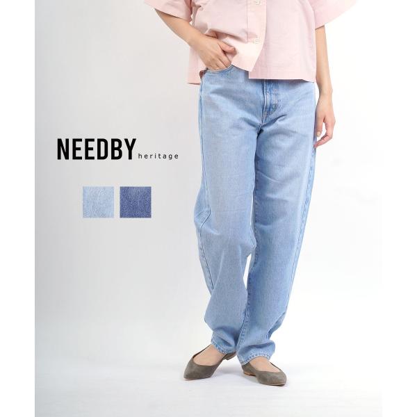 NEEDBY heritage TONY テーパードデニム 未使用新品タグ付き NEEDBY heritage（ニードバイ ヘリテージ）｜TONYアイテムの詳細