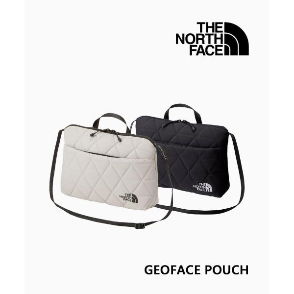 【新品・未開封】ノースフェイス ジオフェイスポーチ NM82033 K THE NORTH FACE GEOFACE POUCH BLACK 22SS-I（ザ ノース フェイス ジオ