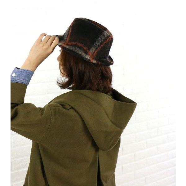 SIGNA1925(シグナ・シーニャ1925)ウール ポリエステル チェック フェルト ハット・NSG1461-0341402    レディース 女性 誕生日プレゼント ギフト 正規品 新品 SIGNA1925(シグナ・シーニャ1925) ウール ポリエステルチェック