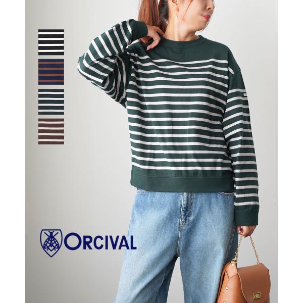ORCIVAL（オーシバル） オーチバル・オーシバル L/S SWEAT パネル