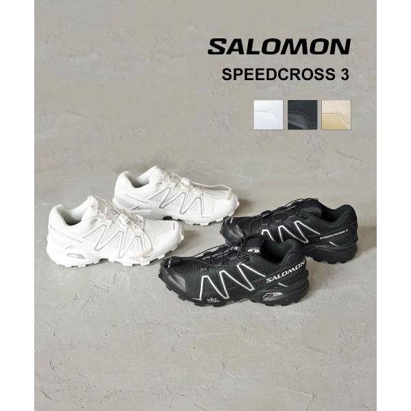 サロモン スピードクロス3 SPEEDCROSS 3 SALOMON 2025秋冬新作 メンズ