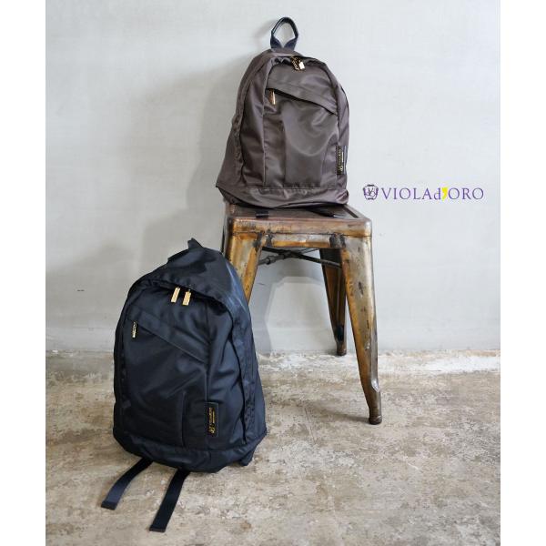 更にお値下げ★送料込み★新品未使用★VIOLAd′OROバックパック VIOLAd'ORO ヴィオラドーロ ナイロンバッグパック GINO 2025秋冬