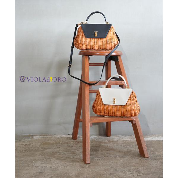 VIOLAd'ORO（ヴィオラドーロ） MIRO スプリットラタン 2WAYトップ