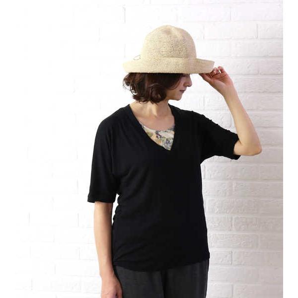 JAMES PERSE(ジェームスパース) レーヨンナイロンVネック 半袖Tシャツ・WVQ3425・0171601    レディース 女性 誕生日プレゼント ギフト 正規品 新品 JAMES PERSE（ジェームスパース） レーヨンナイロン Vネック 半袖 T