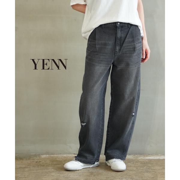 パンツ YENN CURVED SEAM DENIM PT GRAY 楽天市場】【30％OFF】YENN