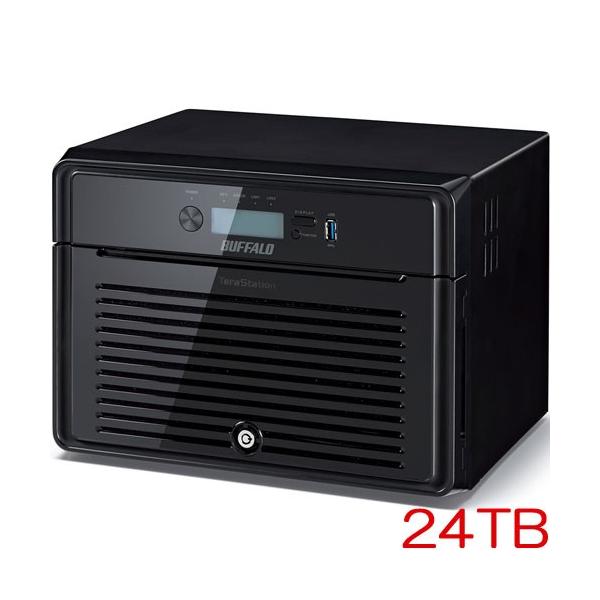 NAS obt@[ TeraStation 5800DN TS5800DN2408 [ǗҁERAID@\ 8hCuNAS 24TB]