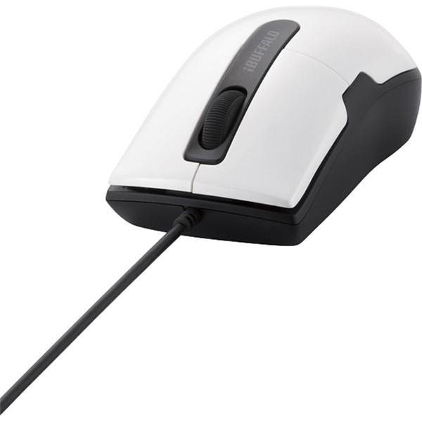 �L��BlueLED�}�E�X �o�b�t�@���[�R�N���T�v���C iBUFFALO BSMBU26SSWH [�L��BlueLED�}�E�X �É�/3�{�^�� S�T�C�Y �z���C�g]