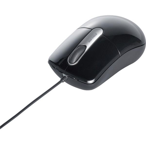 �L�����w���}�E�X �o�b�t�@���[�R�N���T�v���C iBUFFALO BSMOU27SMBK [�L�����w���}�E�X �É�/3�{�^�� M�T�C�Y �u���b�N]