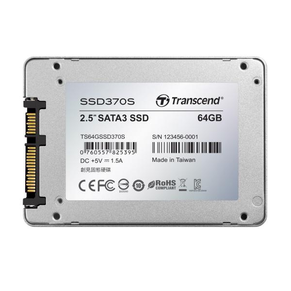 Transcend（トランセンド） SSD TS64GSSD370S [64GB SSD370Sシリーズ